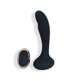 Gaea – Vibrating Black Dildo